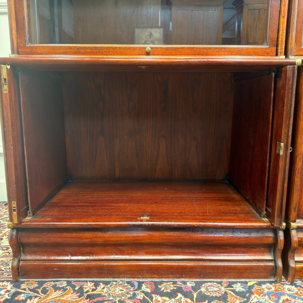 Classic English Globe Wernicke Style Bookcase