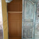 Wardrobe wardrobe de tonges shabby chic patinated