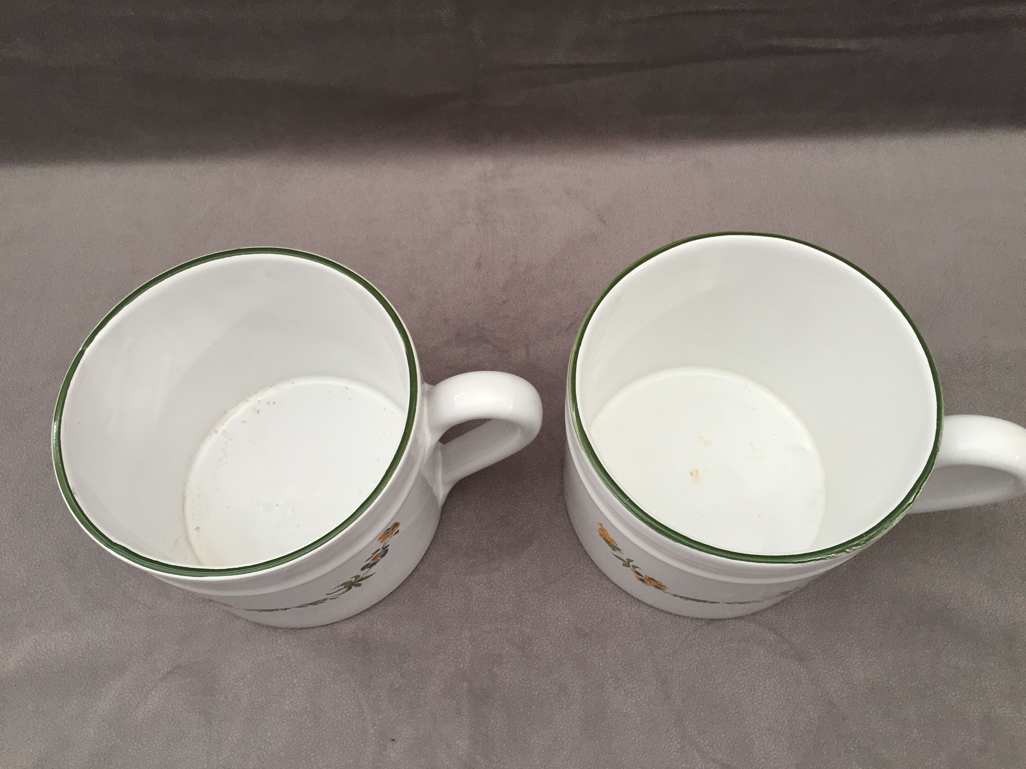 Two ceramic mug pot covers mugs mugs vases