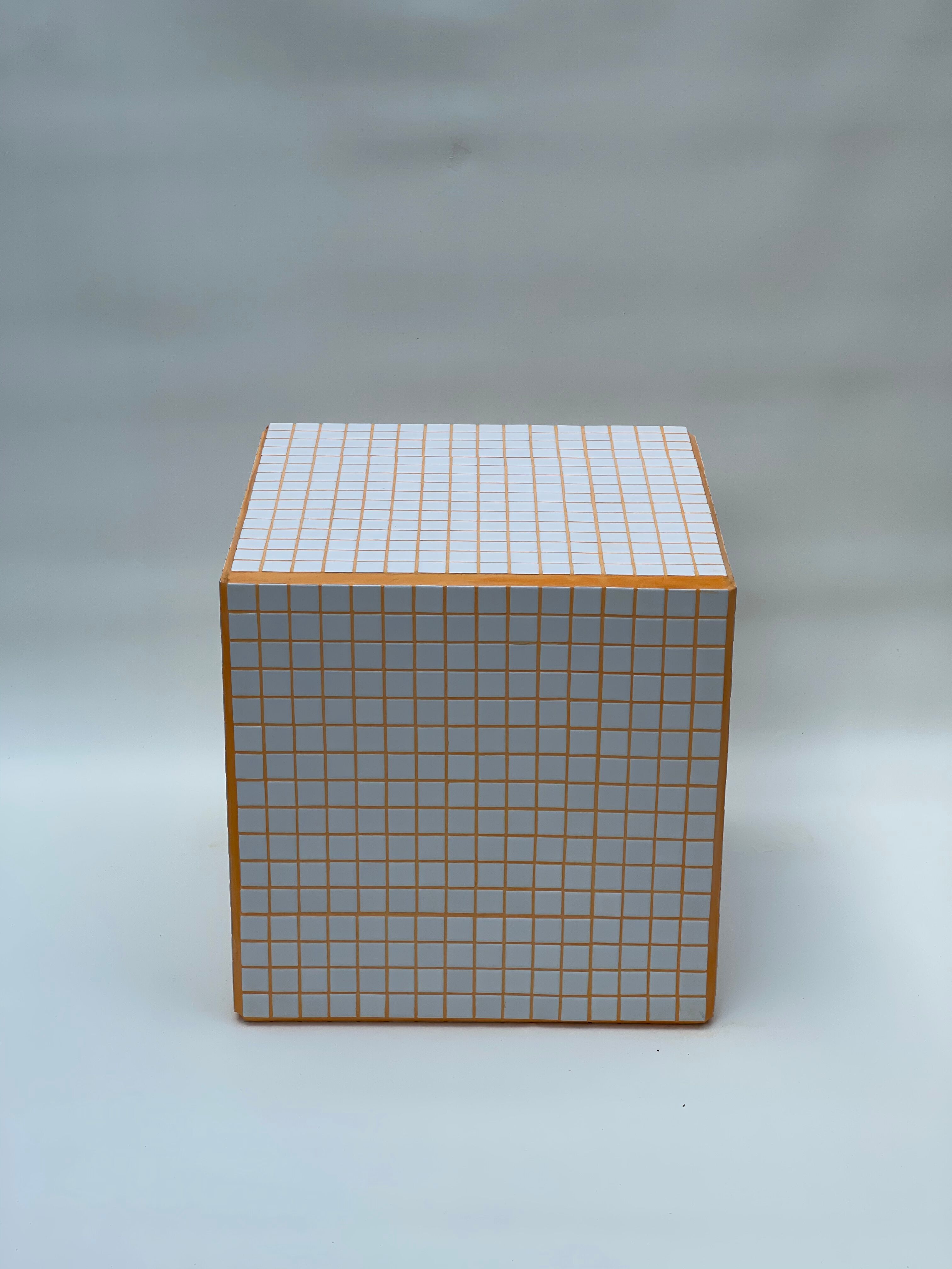 Cube table d’appoint 40x40 céramique