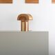 Lampe de table en rotin