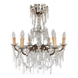 Bronze crystal chandelier style - Haussmanian - chic decor