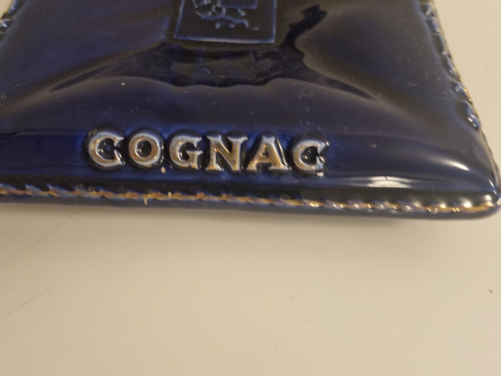 Former Cognac Gaston de Lagrange counter ashtray