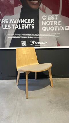 Leather armchair by Enea design