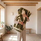 Berber carpet in pure wool 3 x 2 m