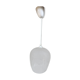 Old molded glass + support white 70s vintage suspension