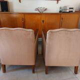 Pair of art deco armchairs
