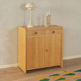 Buffet en placage de frêne, années 50