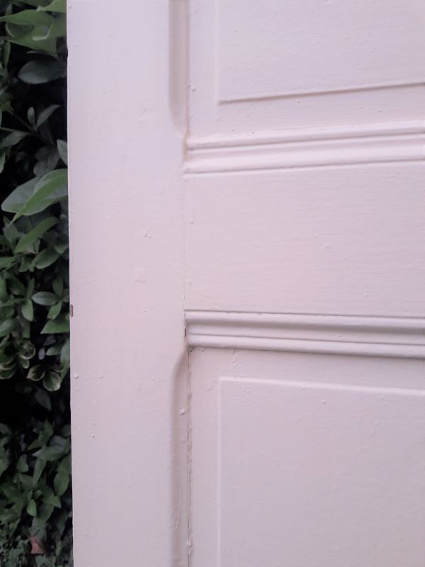 Pair of doors of antique closet