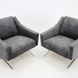Paire de fauteuils design italien des années 1970