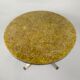 Coffee table in resin fractal kind