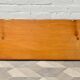 Vintage Rectangular Wall Mirror Teak Frame #D499 122x45cm