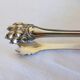 vintage silver-plated sugar tongs with English hallmark 2106272
