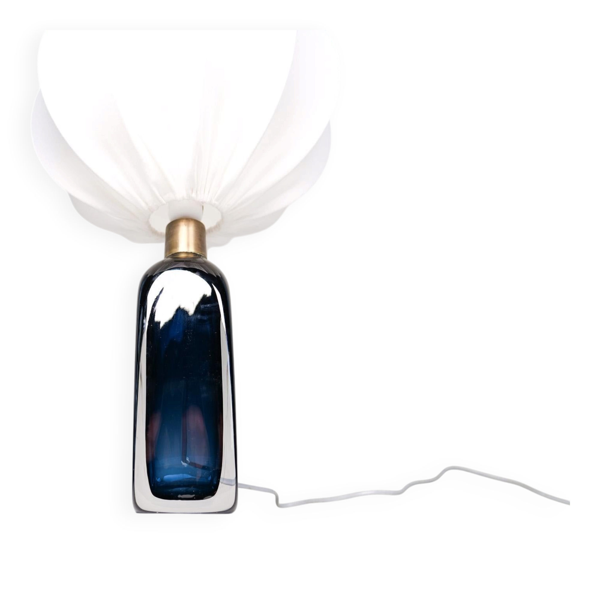 Mid-century modern table lamp by Carl Fagerlund for Orrefors Sweden RD 1406