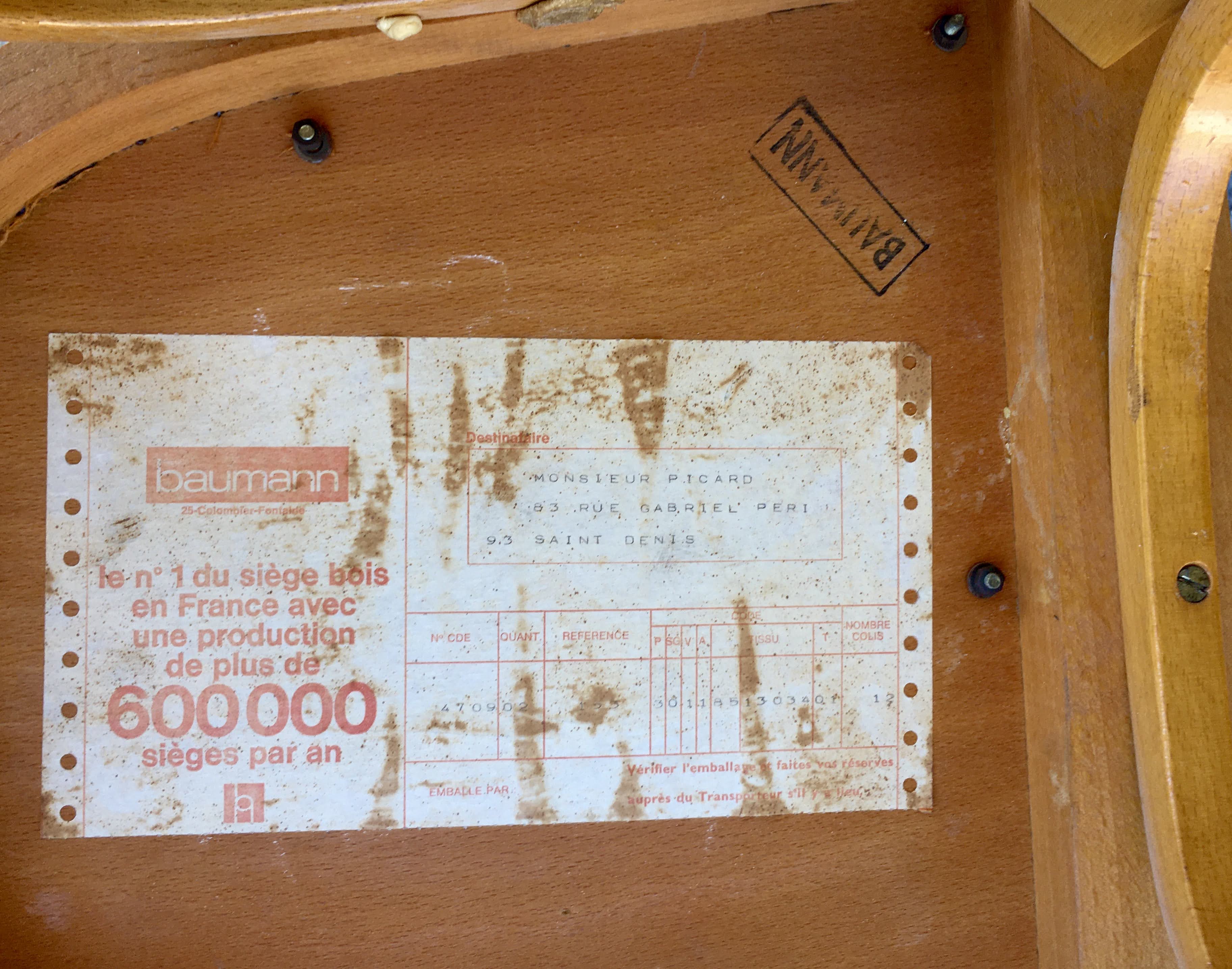 Baumann wooden chair