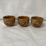 Ensemble de 3 tasses à thé vintage