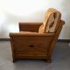 Jacques Leleu - Pair Of Cherry Wood Armchairs