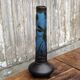 Vase with dragonflies, glass paste, in the style of Gallé