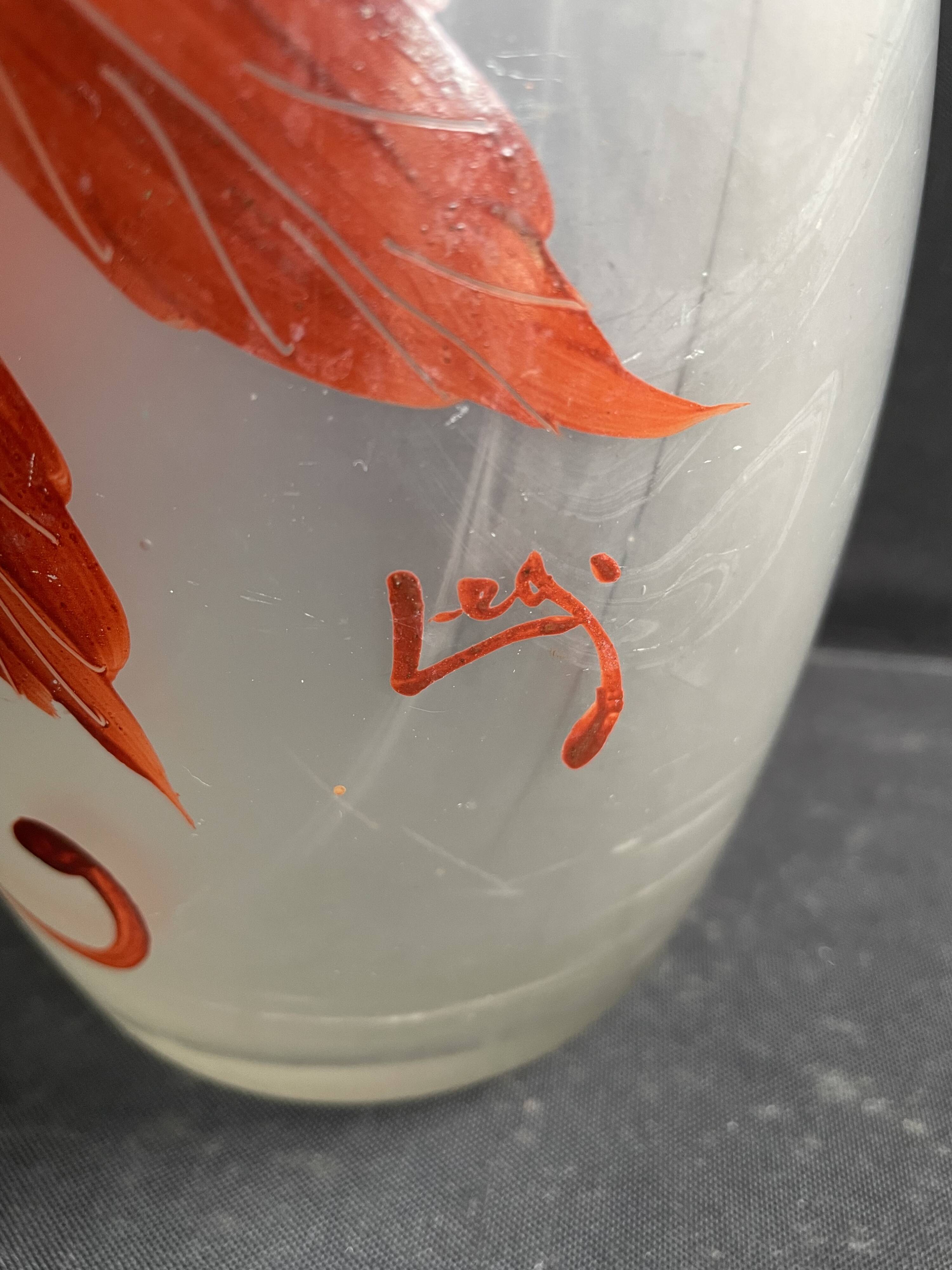 FT Legras vase signed – Art Nouveau