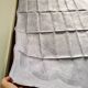 Old embroidered table napkin AC lilac