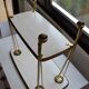 Table service in formica on wheels - the 50s 60s vintage