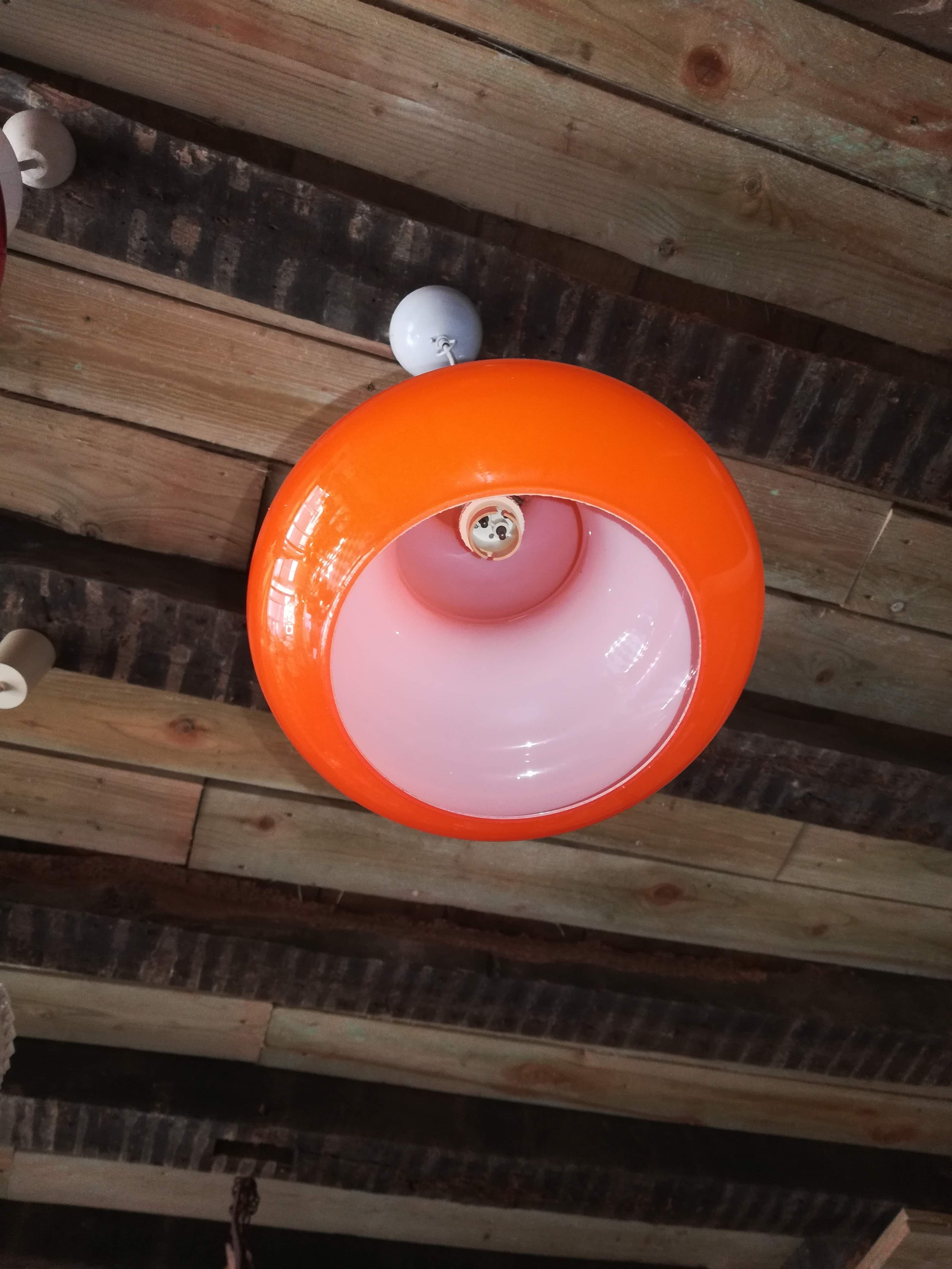 Suspension boule vintage