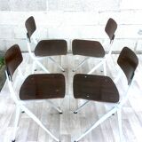♻️Set of 4 chairs Vintage and design Marko Kooistra
