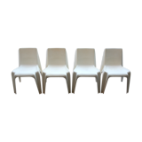 Set of 4 chairs BA 1171 by Helmut Batzner circa 60
