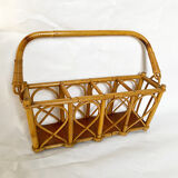 Rattan bottles holder