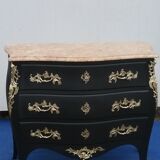 Commode style L XV black