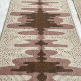 Pair of two design organic Scandinavian style carpets, 1970s / Czechoslovakia