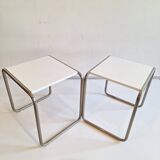 Paire de tables d'point Bauhaus B9 par Marcel Breuer pour Tecta