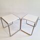 Pair of Bauhaus B9 side tables by Marcel Breuer for Tecta.