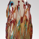 Vase sculpture en verre de Murano Sergio Costantini