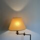 Reading lamp, floor lamp, adjustable arm lamp.