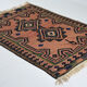 Anatolian handmade kilim rug 184 cm x 125 cm