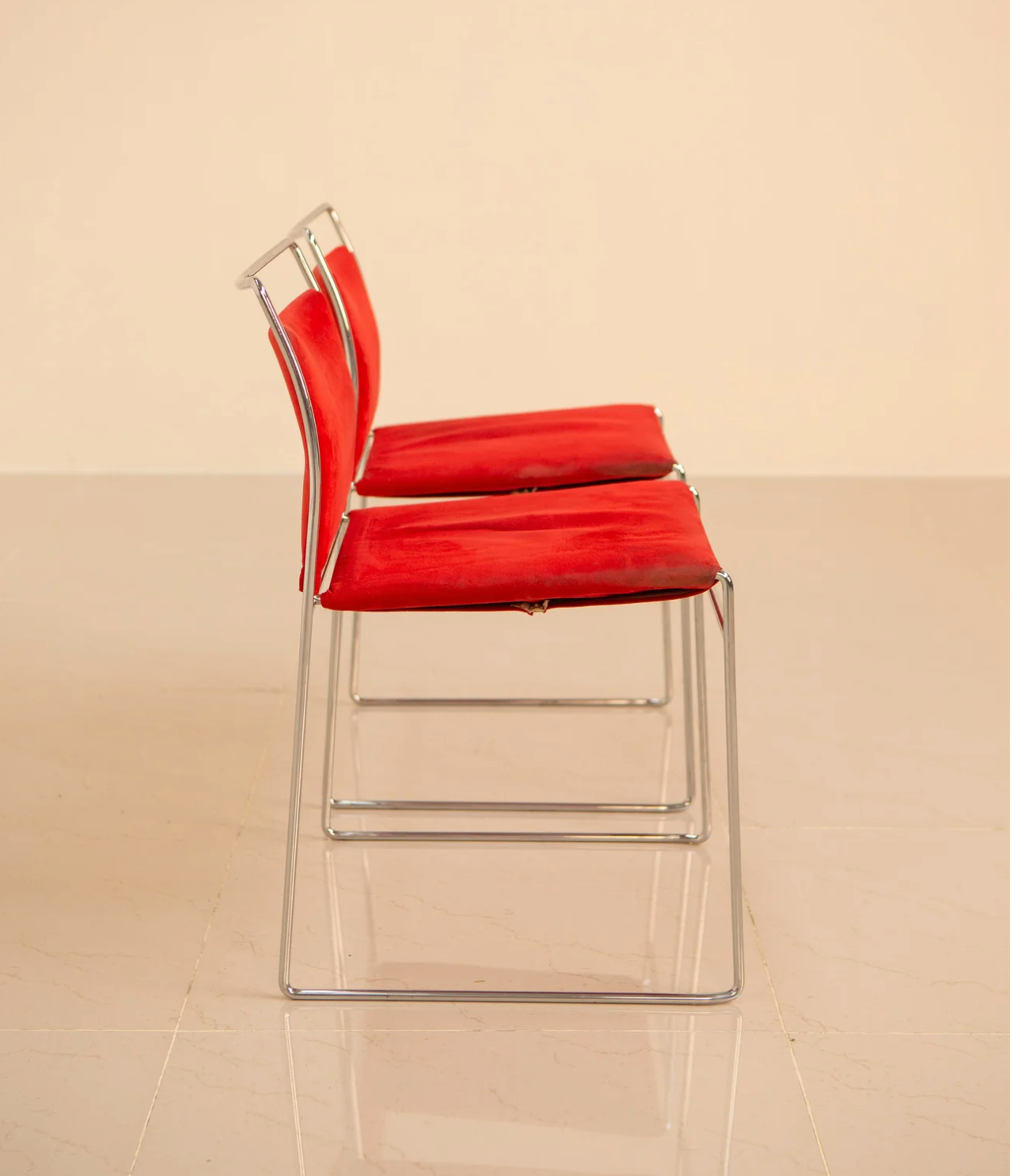 Pair of chairs "Tulu" by Kazuhide Takahama for Cassina 80's