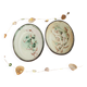Handmade ceramic pocket duo