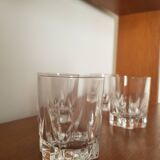 Set of 4 small water glasses