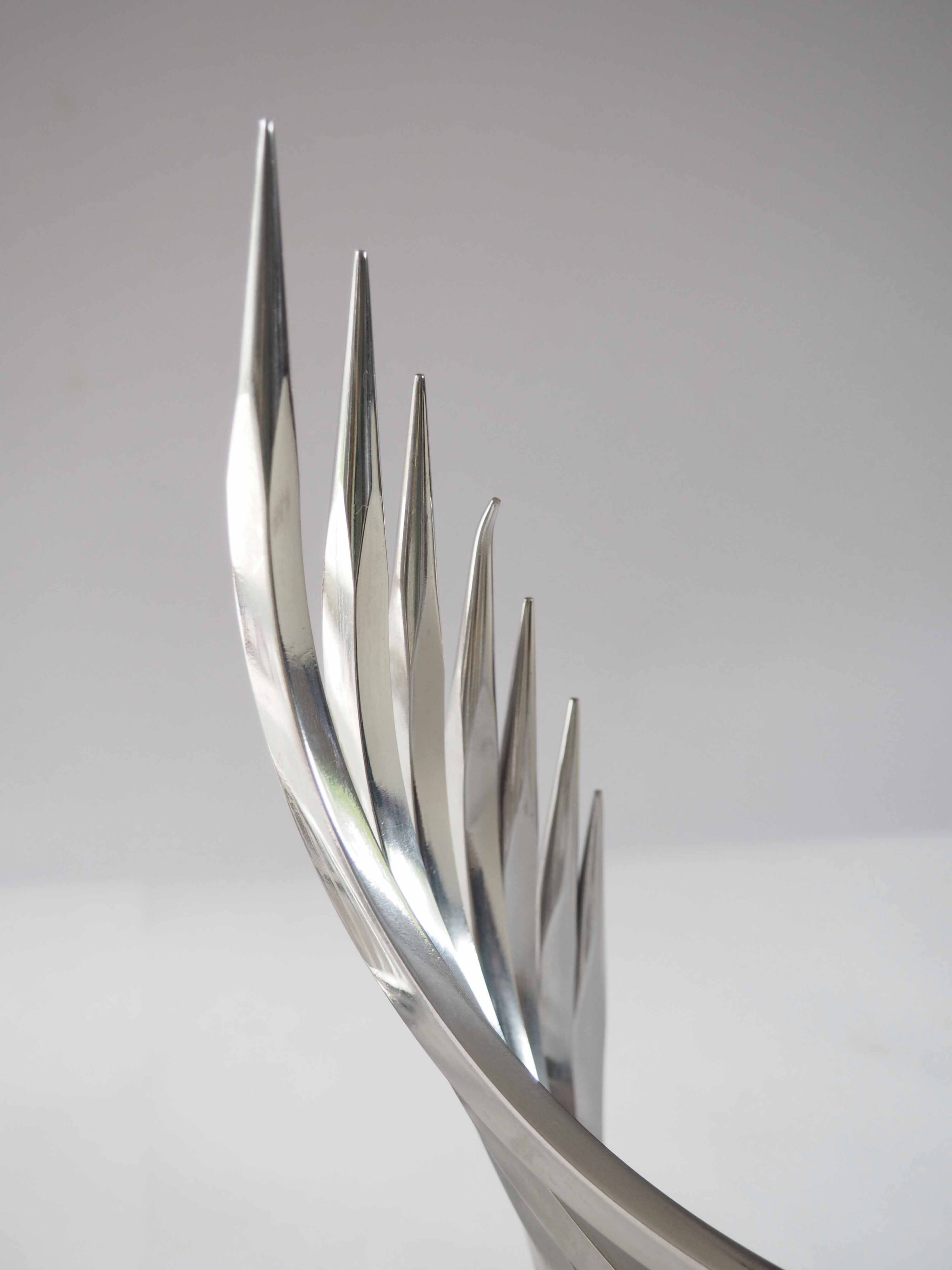 Pair of X Feal candlesticks