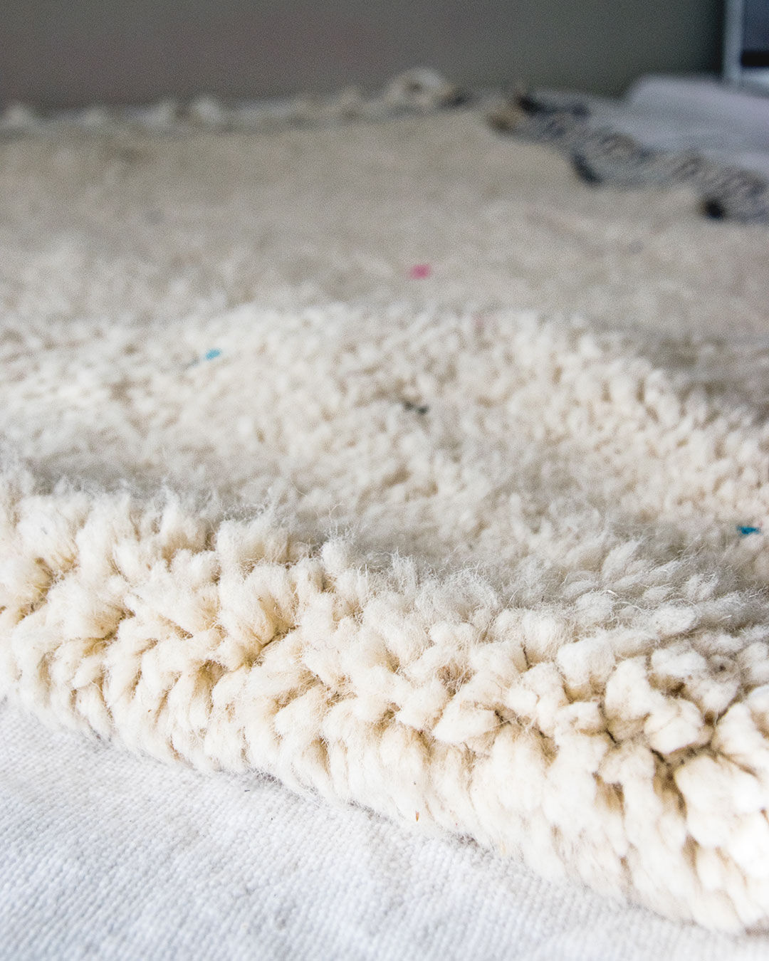 Tapis ben ouarain 100% laine 160x110cm