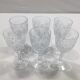 Saint Louis - 6 White Wine Glasses Gavarni Model
