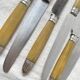 12 couteaux vintage bakélite Inox Pradel