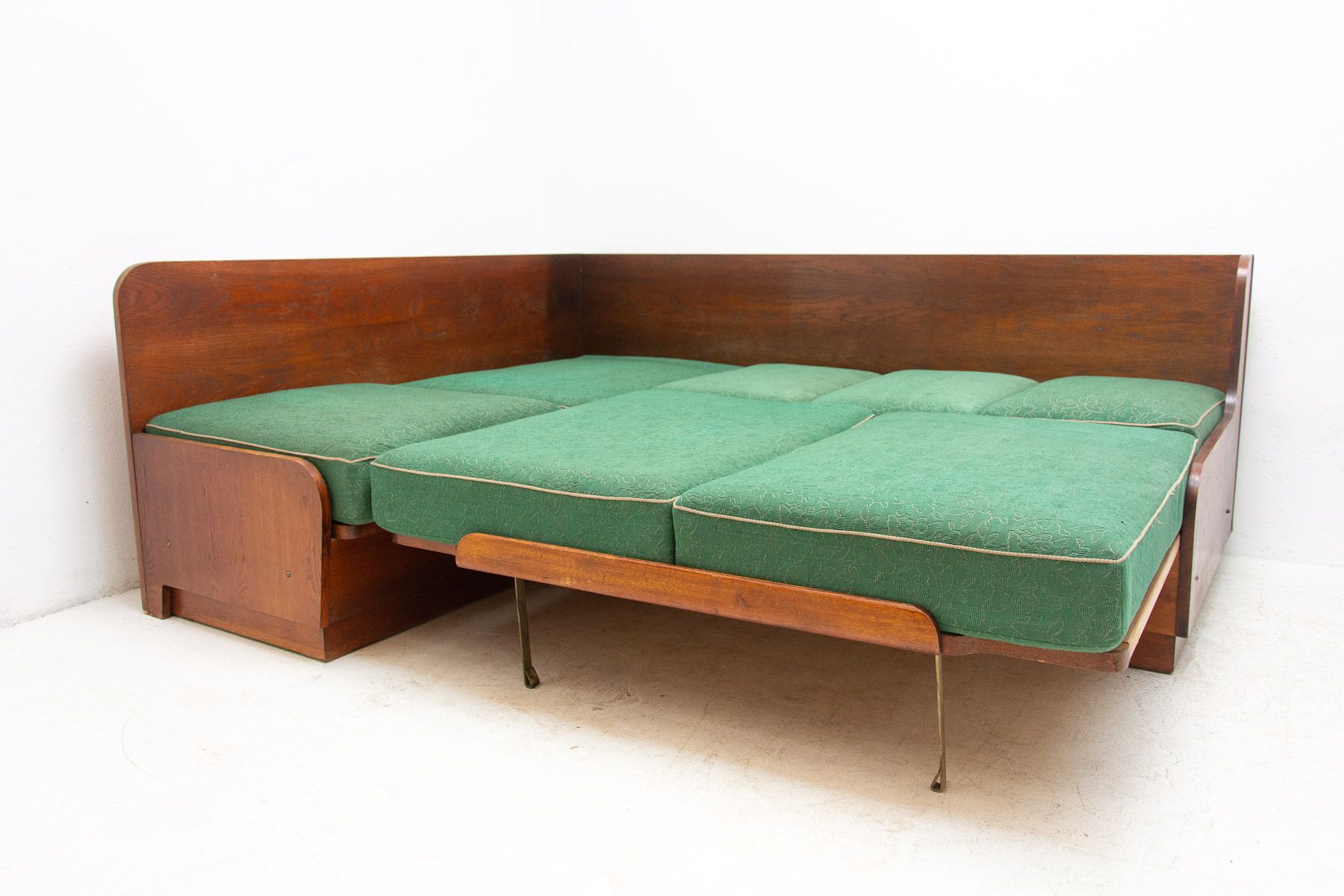 Mid Century Corner Folding Sofabed, 1960´s, Czechoslovakia