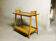 Vintage Scandinavian serving trolley