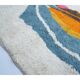 Colorful Berber carpet 258x149 cm