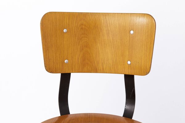 Tabouret de bar industriel, Allemagne années 1970