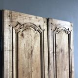 Pair of cupboard doors - late 18th century