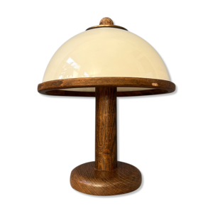 lampe de table en bois