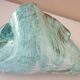 wall lamp, enamelled ceramic lamp, camos vallauris sign, free forms